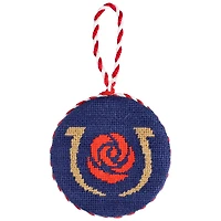 Smathers & Branson  Kentucky Derby Needlepoint Ornament