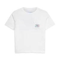 Toddler Vineyard Vines  White 152nd Kentucky Derby Whale & Jockey Pocket T-Shirt