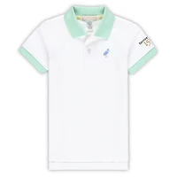 Polo blanc Kentucky Derby 150 Prim and Proper pour tout-petit