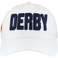 Unisex Ahead  White Kentucky Derby Stratus Adjustable Hat
