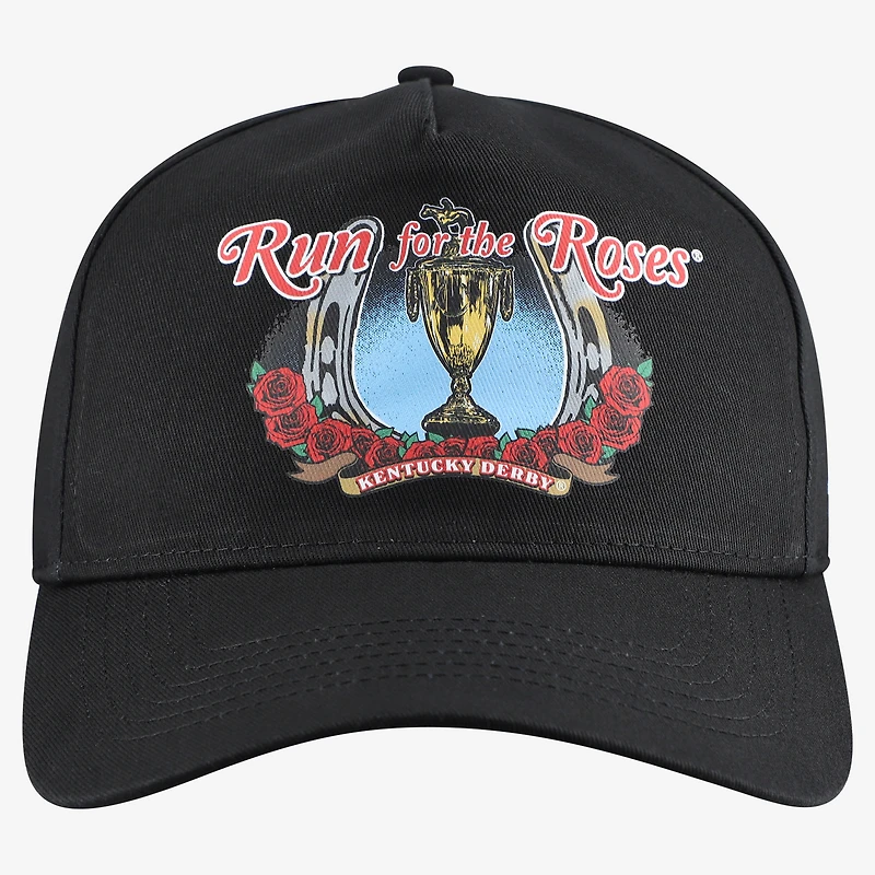 Casquette unisexe Barstool Golf x '47 Black Kentucky Derby Run For The Roses Trophy Hitch ajustable