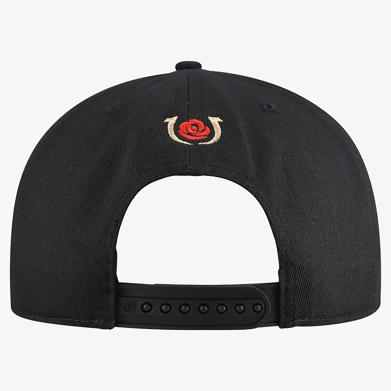 Casquette unisexe Barstool Golf x '47 Black Kentucky Derby Run For The Roses Trophy Hitch ajustable