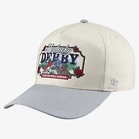 Unisex Barstool Golf x '47 Cream Kentucky Derby Run For The Roses Retro Hitch Snapback Hat