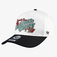 Unisex Barstool Golf x '47 White Kentucky Derby Run For The Roses Churchill Downs Hitch Adjustable Hat