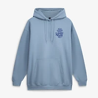 Sweat à capuche unisexe bleu avec affiche « Art of the Derby » et