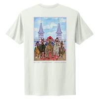 Unisex Bone 152nd Kentucky Derby Art of the Poster T-Shirt
