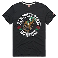 T-shirt unisexe Hommage Charcoal Kentucky Derby Louisville Tri-Blend