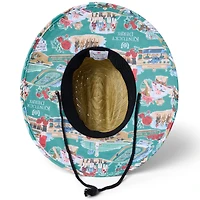 Chapeau unisexe en paille naturelle Kentucky Derby Reyn Spooner