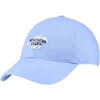 Chapeau réglable unisexe Smathers & Branson bleu clair Kentucky Derby Horse Silhouette