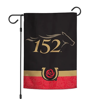 Drapeau de jardin double face WinCraft 152e Derby du Kentucky, 31,75 cm x 45,7 cm