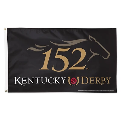 WinCraft 152nd Kentucky Derby 3' x 5' Deluxe Flag