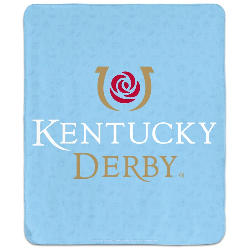 WinCraft Kentucky Derby 50" x 60" Icon Blanket