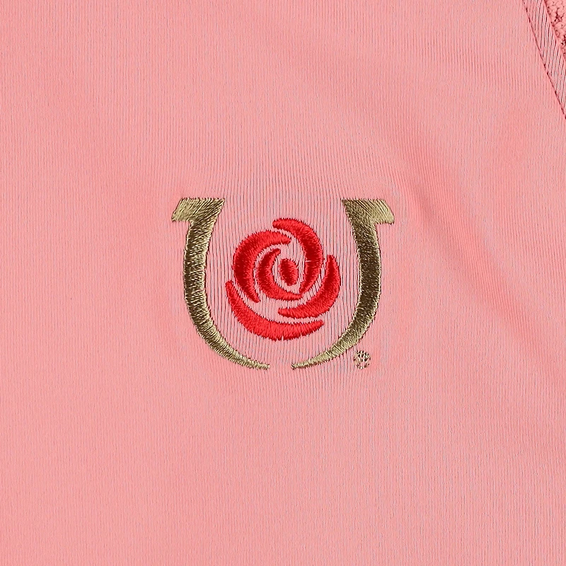 Polo sans manches rose Kentucky Derby Opal de Peter Millar pour femme