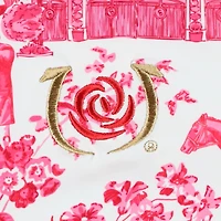 Women's Smith & Quinn  White Kentucky Derby Alice Sleeveless Polo