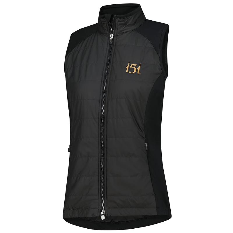 Women's Zero Restriction  Black 151st Kentucky Derby Tess Full-Zip Vest