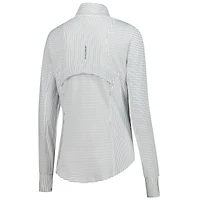Pull à fermeture éclair quart de tour Renae pour femme, blanc, zéro restriction, 151e Kentucky Derby