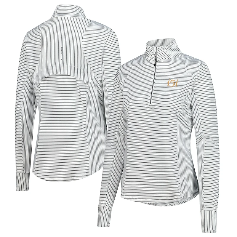 Pull à fermeture éclair quart de tour Renae pour femme, blanc, zéro restriction, 151e Kentucky Derby