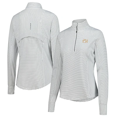Women's Zero Restriction  White 151st Kentucky Derby Renae Quarter-Zip Pullover