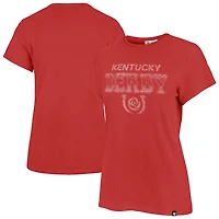 T-shirt Frankie rouge Kentucky Derby 47 pour femme