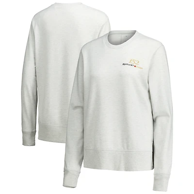 Pull-over The Sue Tri-Blend pour femme, gris, édition spéciale 152e Kentucky Derby, de la marque Ahead.