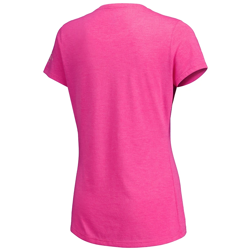 Women's Ahead Pink 152nd Kentucky Derby Churchill Downs Danby Jockey Silks Tri-Blend T-Shirt