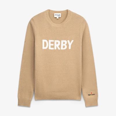 Women's Ellsworth & Ivey  Brown Kentucky Derby Classic Sweater