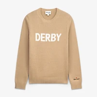 Women's Ellsworth & Ivey  Brown Kentucky Derby Classic Sweater