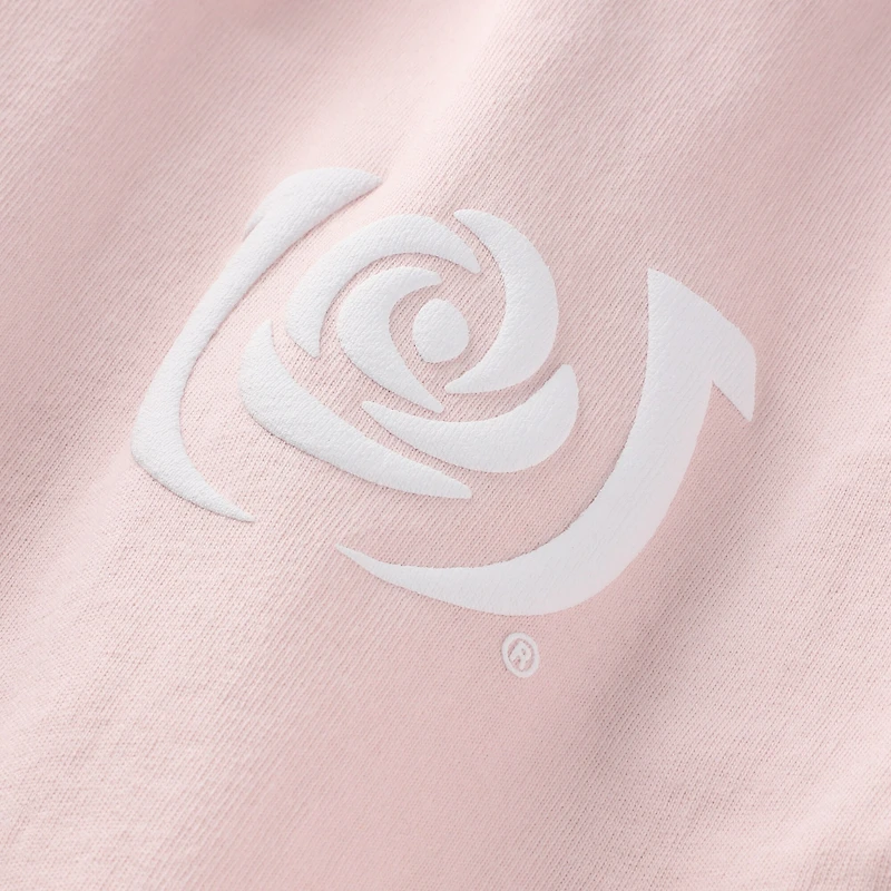 T-shirt à manches longues fleuri oversize rose Spirit Jersey pour femme, motif Kentucky Derby