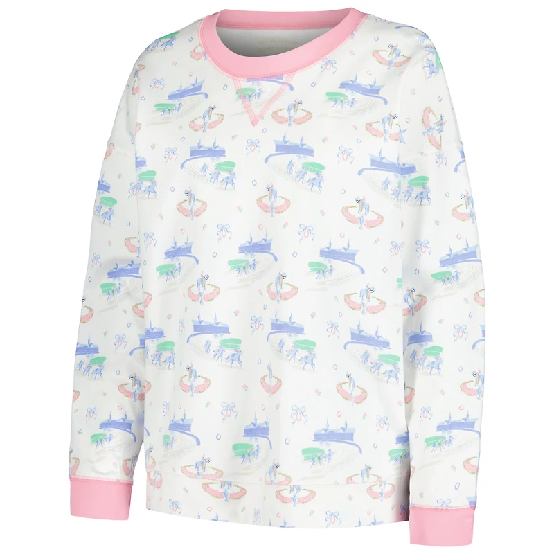 Ensemble de salon Callahan Cabernet Kentucky Derby pour femme coloris blanc