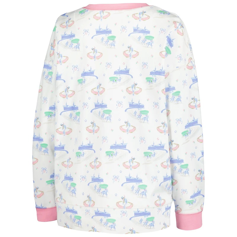 Ensemble de salon Callahan Cabernet Kentucky Derby pour femme coloris blanc