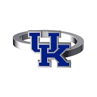 Dayna Designs Kentucky Wildcats Bypass Bague en argent émaillé