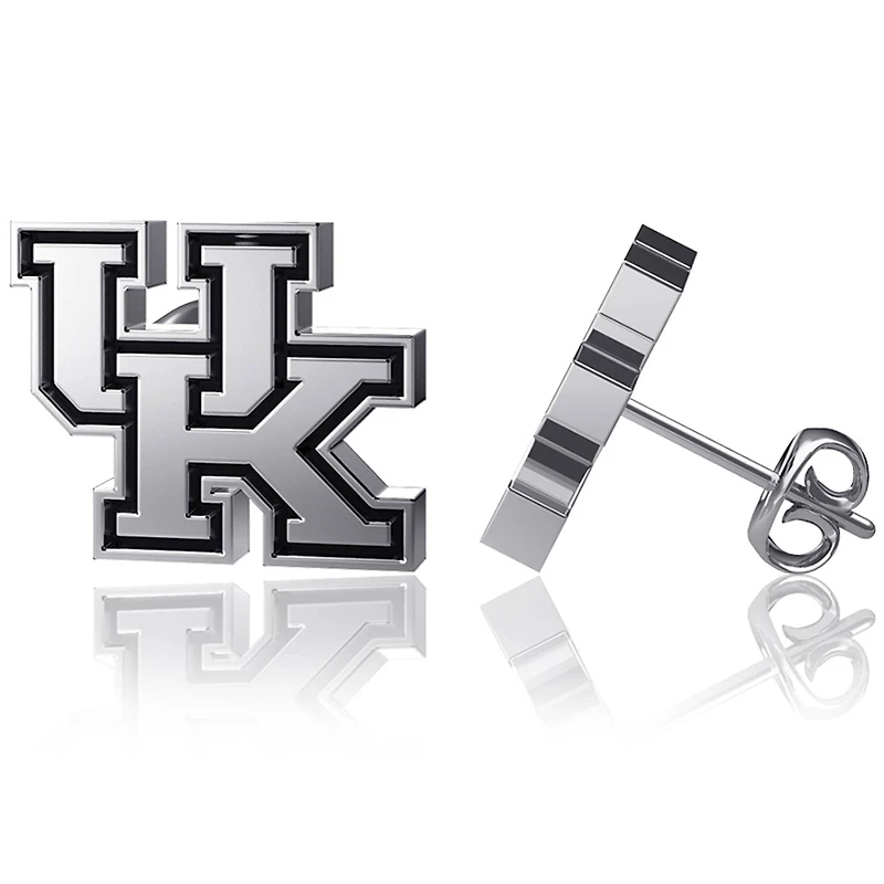 Boucles d'oreilles à tige argentées Dayna Designs Kentucky Wildcats
