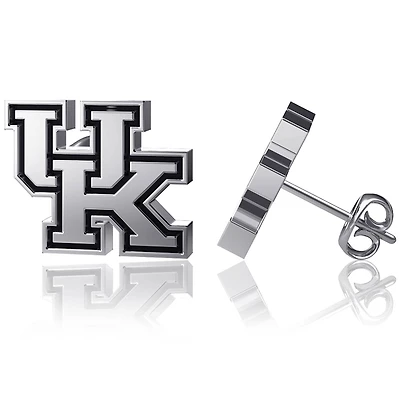 Boucles d'oreilles à tige argentées Dayna Designs Kentucky Wildcats