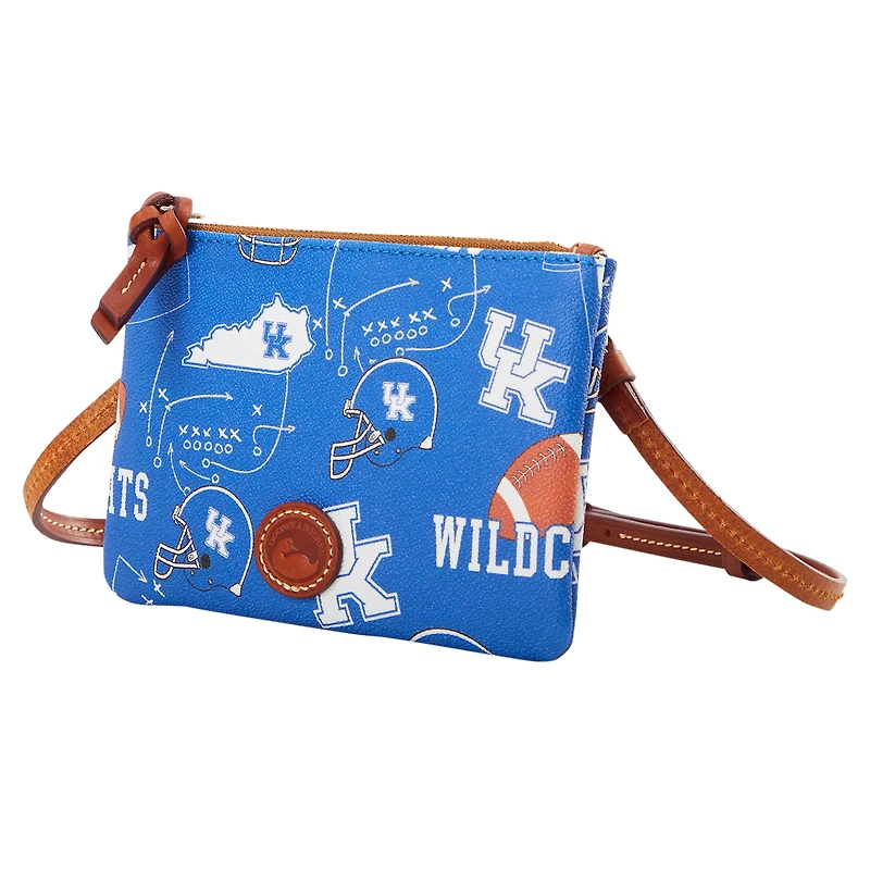 Sac à main à bandoulière zippé Dooney & Bourke Kentucky Wildcats