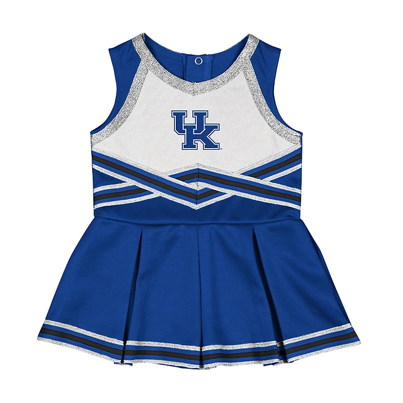 Girls Infant Colosseum Royal Kentucky Wildcats Lollipop Park Cheer Dress