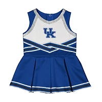 Girls Infant Colosseum Royal Kentucky Wildcats Lollipop Park Cheer Dress