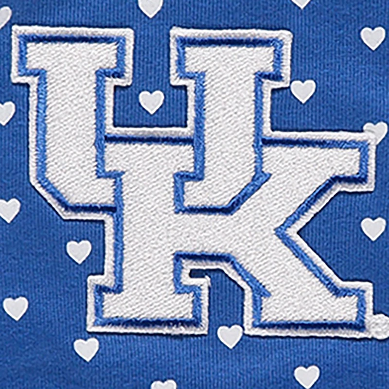 Ensemble body et bandeau Royal Kentucky Wildcats Hearts pour nouveau-né bébé