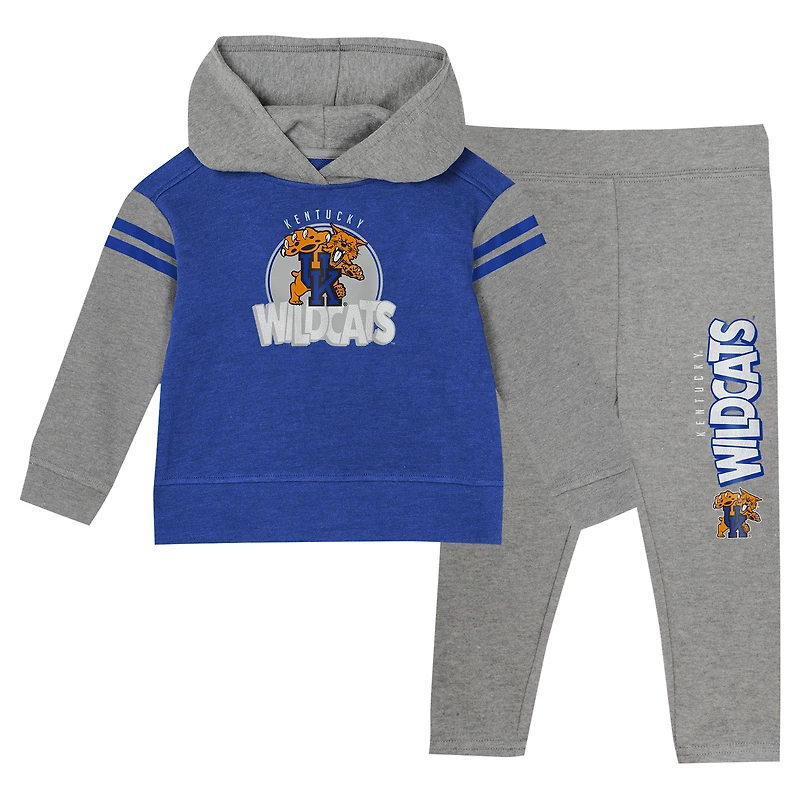Ensemble sweat à capuche et leggings pour filles de l'école maternelle Royal Kentucky Wildcats