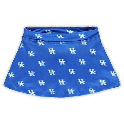 Girls Toddler ZooZatz Royal Kentucky Wildcats All-Over Print Tennis Skort