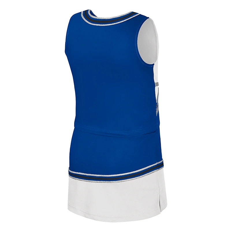 Girls Youth Colosseum Royal Kentucky Wildcats Lollipop Park Cheer Two-Piece Set