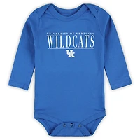 Infant Garb Royal Kentucky Wildcats Ollie Long-Sleeve Bodysuit