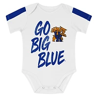 Ensemble 3 pièces pour bébé Outerstuff Royal/White Kentucky Wildcats Double Down Body et pantalon