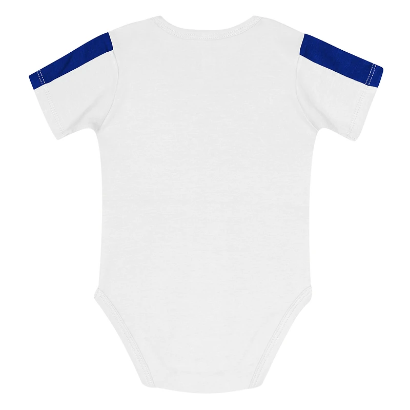 Ensemble 3 pièces pour bébé Outerstuff Royal/White Kentucky Wildcats Double Down Body et pantalon