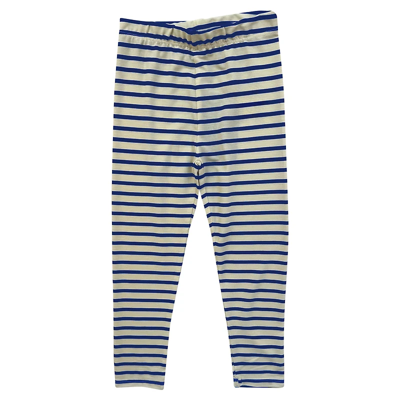 Ensemble haut à manches longues et leggings rayés tri-blend pour bébé Wes & Willy Kentucky Wildcats
