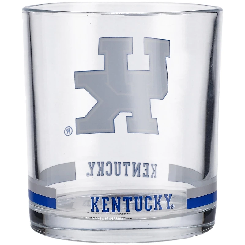 Chats sauvages du Kentucky 10 oz. Verre à bandes de roches