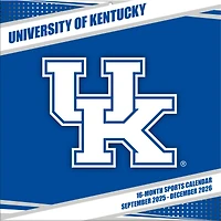 Kentucky Wildcats 12” x 12” 2026 Team Wall Calendar