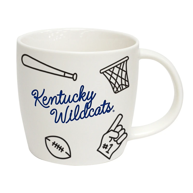 Chats sauvages du Kentucky 18oz. Tasse de meneur de jeu