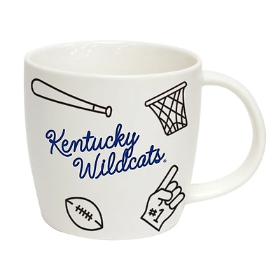 Chats sauvages du Kentucky 18oz. Tasse de meneur de jeu