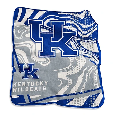 Kentucky Wildcats Couverture tourbillonnante Raschel 127 x 152,4 cm