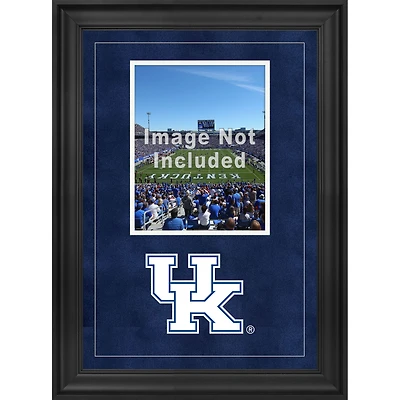 Cadre photo vertical de luxe 8'' x 10'' Kentucky Wildcats avec logo de l'équipe